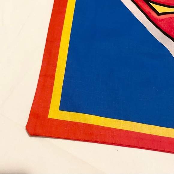Superman Comic Pillowcase Homemade 16.5” x 16” Pillow Cases Lot of 2 - Picture 3 of 16